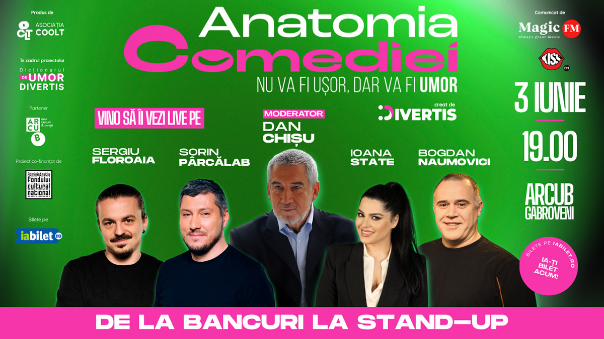 Podcastul Anatomia comediei 2025