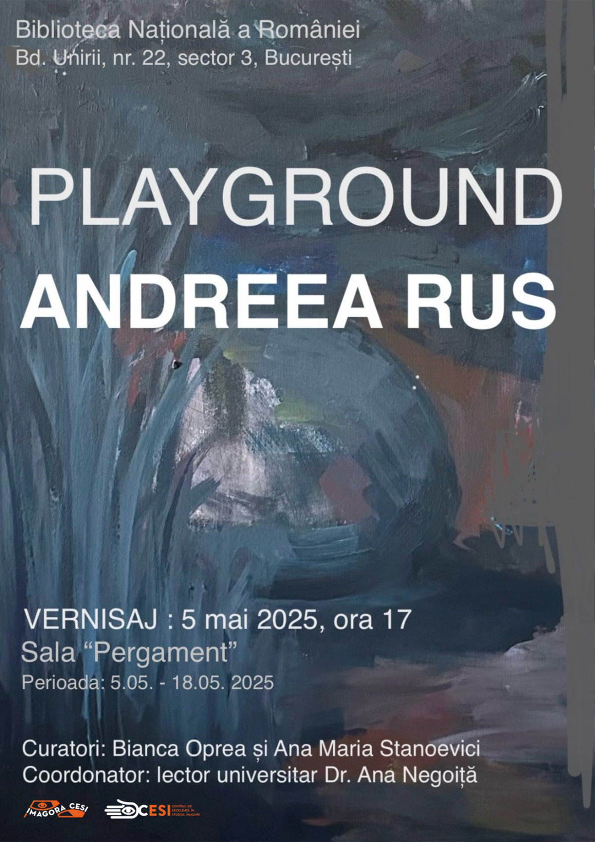 Vernisaj | Expoziția Playground - Andreea Rus