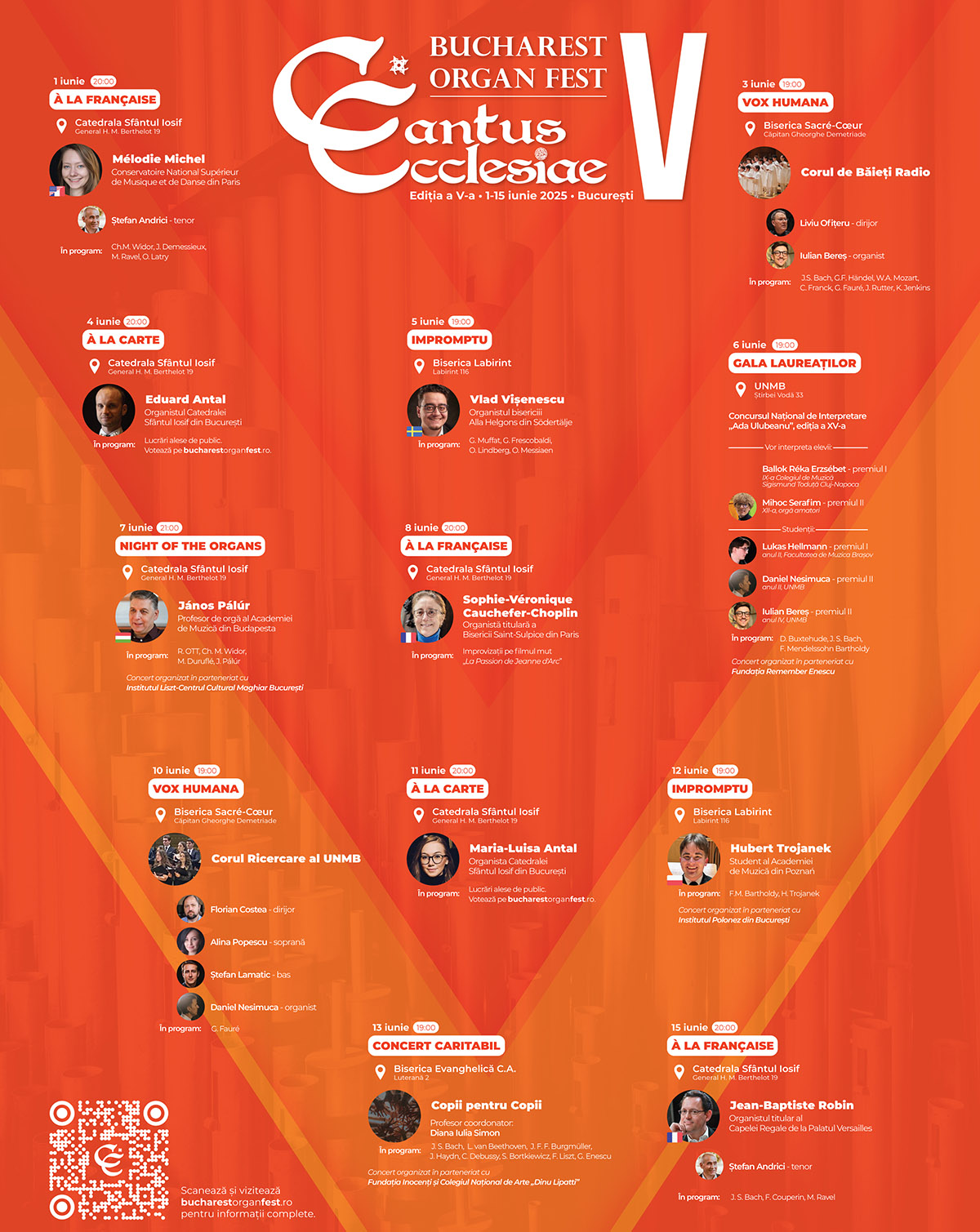 Bucharest Organ Fest Cantus Ecclesiae 2025