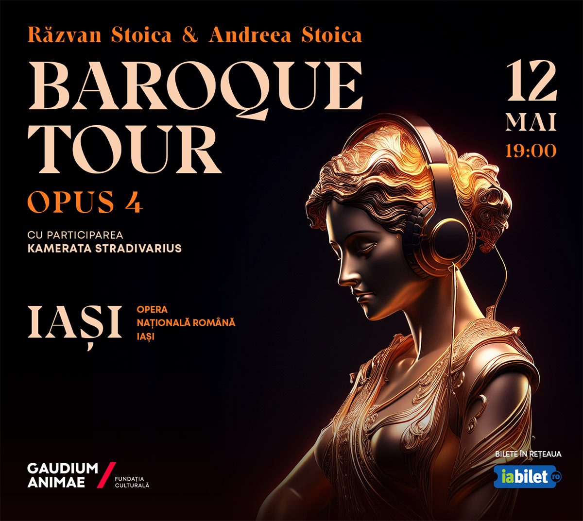&Icirc;ncepe Turneul Național &bdquo;Baroque Tour Opus 4&rdquo;.
