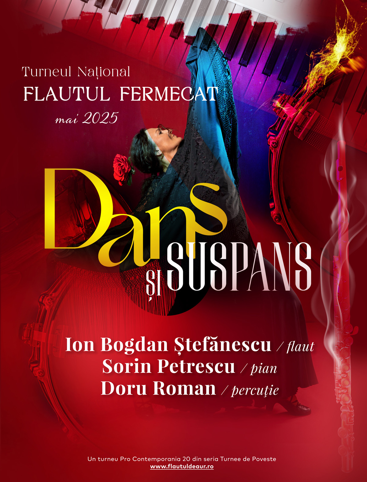 Flautul Fermecat: Dans și Suspans - noua aventură muzicală a flautistului Ion Bogdan Ștefănescu