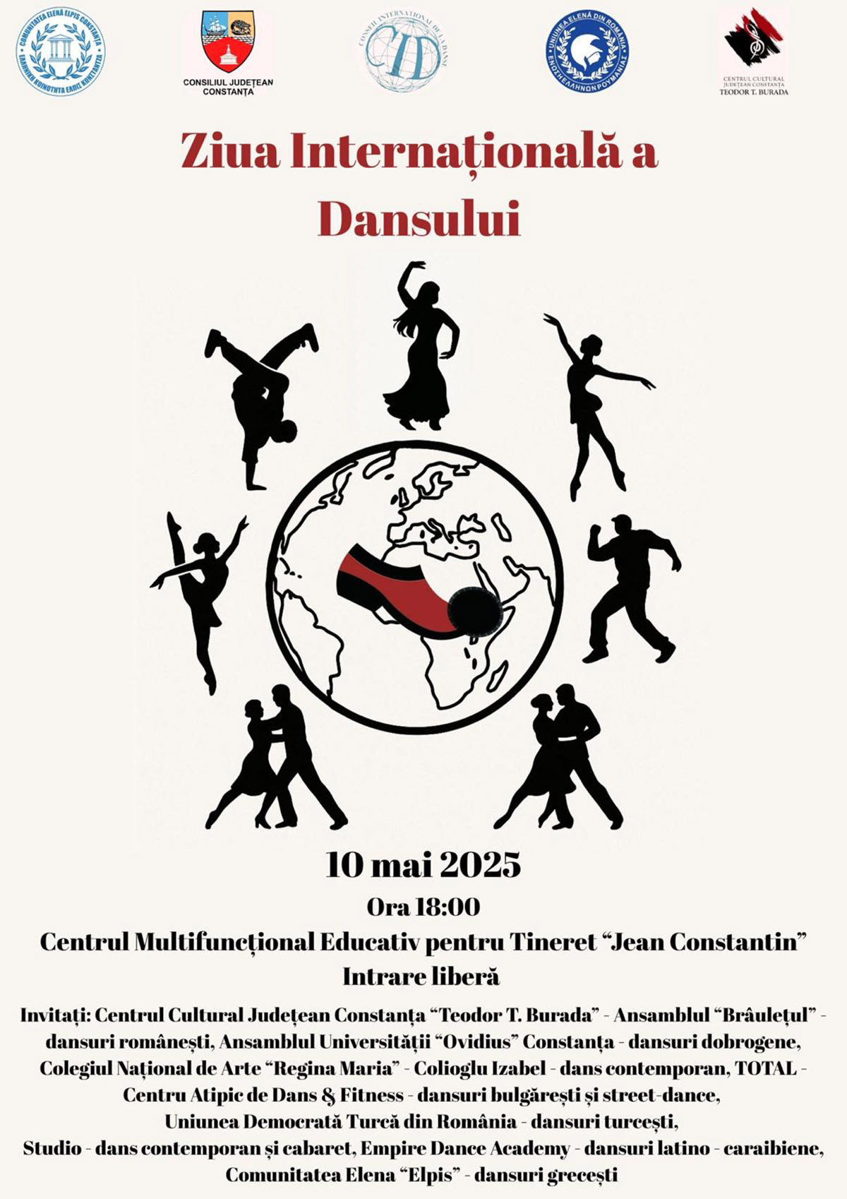 Dansul, limbajul bucuriei &ndash; spectacol special la Constanța