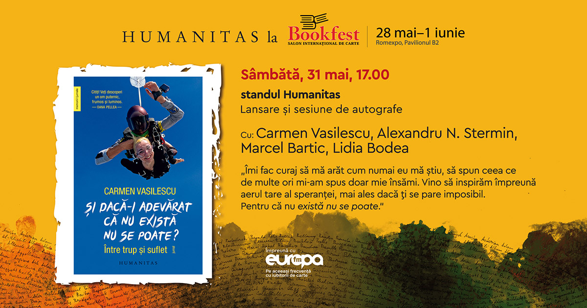 &bdquo;Și dacă-i adevărat că nu există nu se poate?&ldquo; &ndash; povestea vieții unui om brav: Carmen Vasilescu