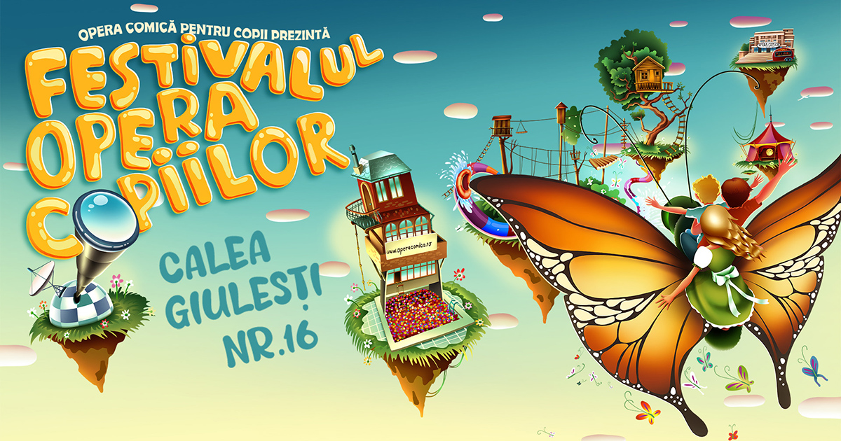 Opera Comică pentru Copii sărbătorește Ziua Internațională a Copilului cu un maraton de spectacole, festivaluri și ateliere