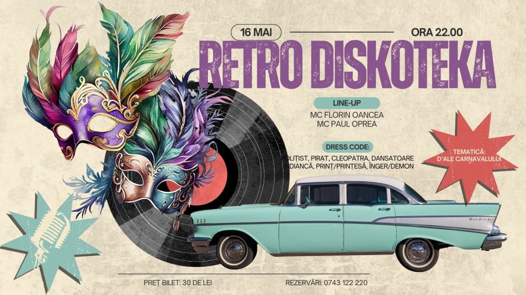 Retro Diskoteka D'ale Carnavalului