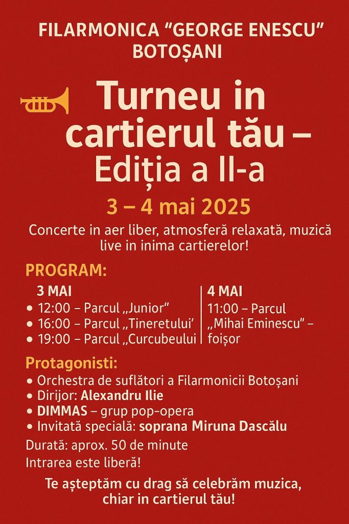 Turneu în cartierul tău