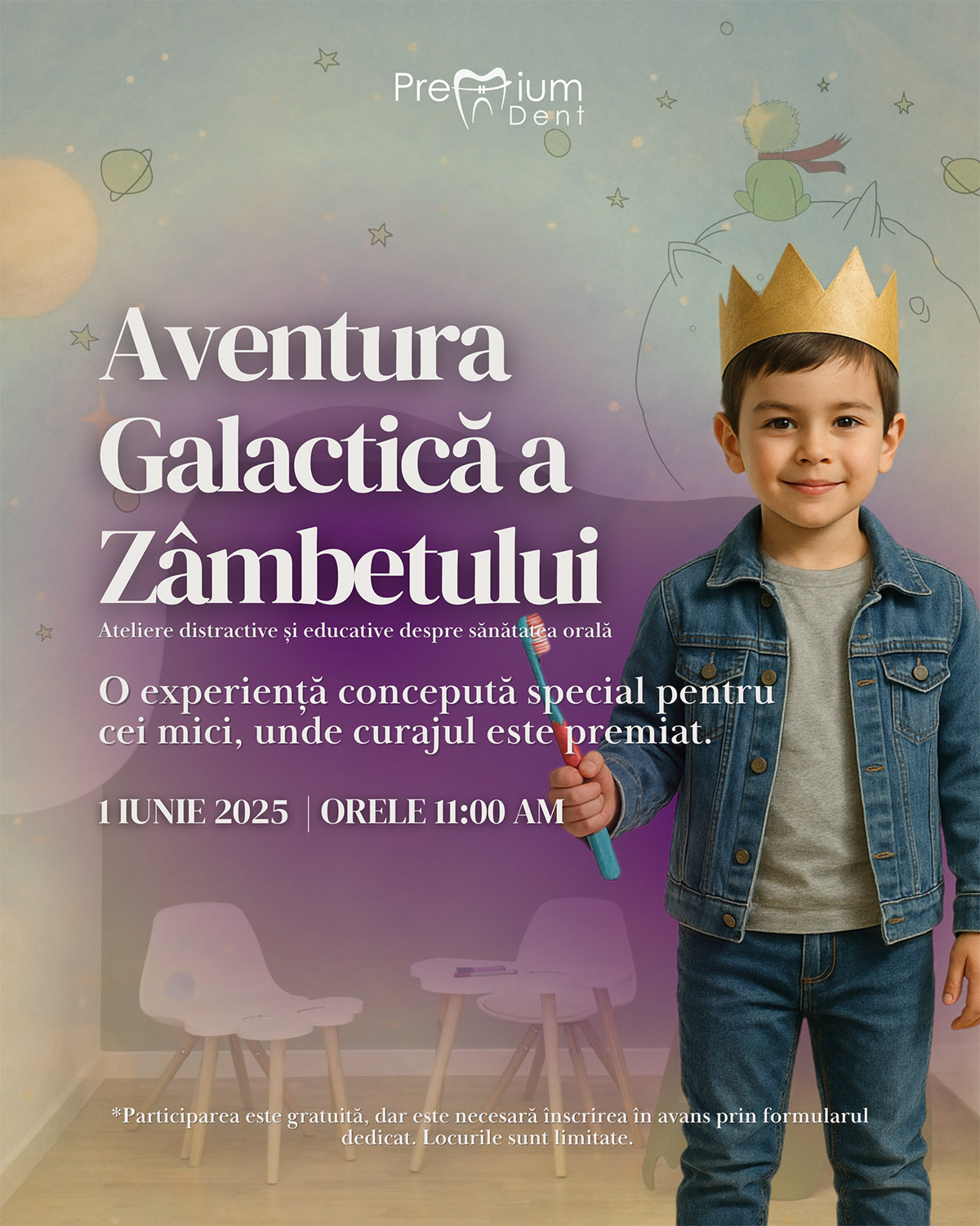 Aventura Galactică a Zâmbetului @ Premium Dent