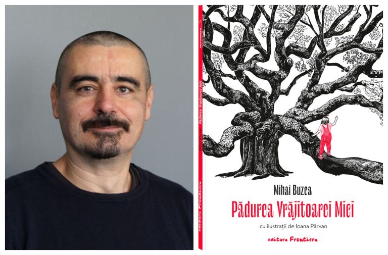 MIHAI BUZEA este scriitor, Pădurea Vrăjitoarei Mici fiind prima sa carte pentru copii.