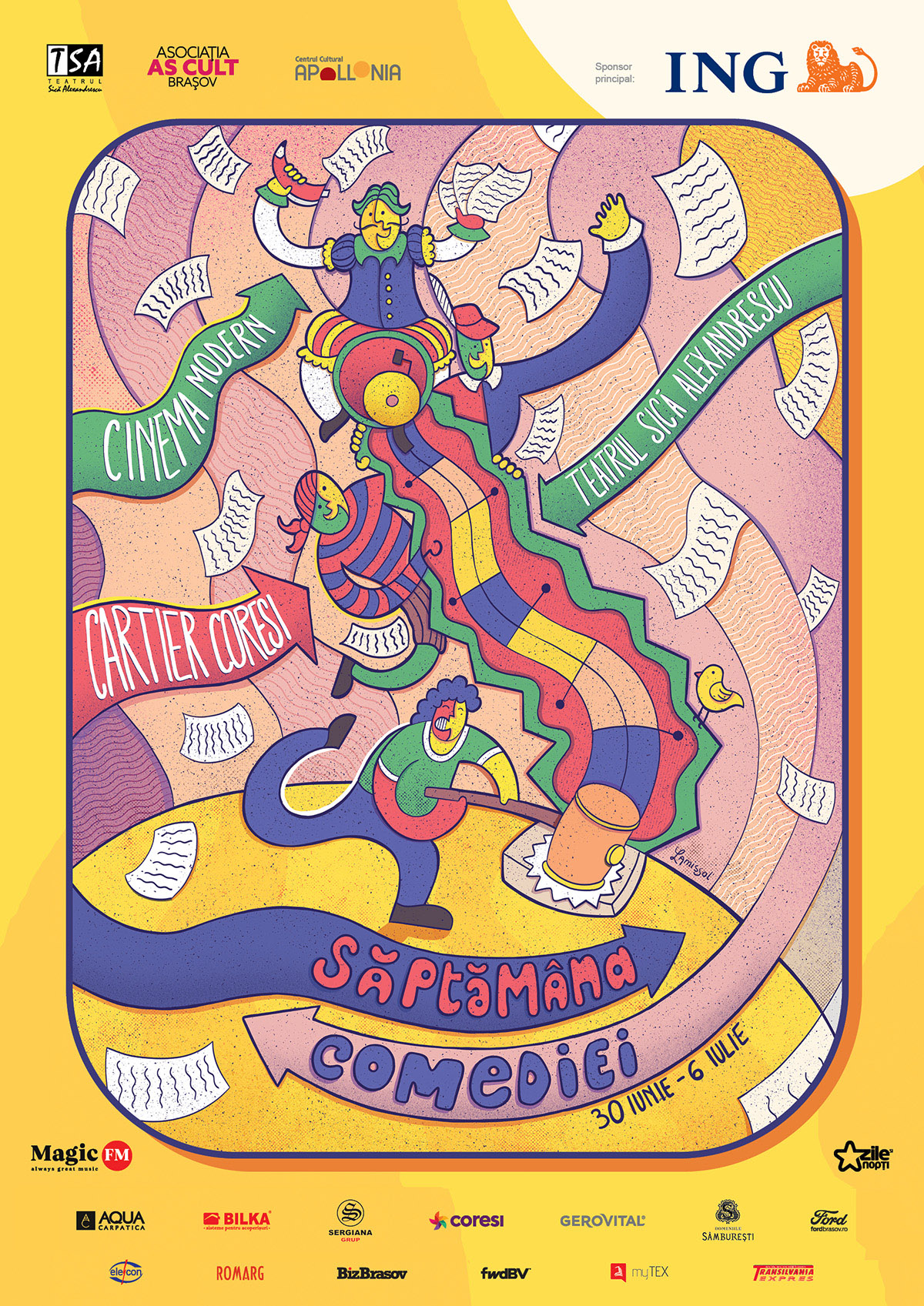 Săptăm&acirc;na Comediei revine la Brașov 