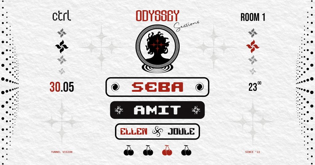 ctrl nights: ctrl x Odyssey Sessions: Seba [SE], Amit [UK], Ellen & Joule