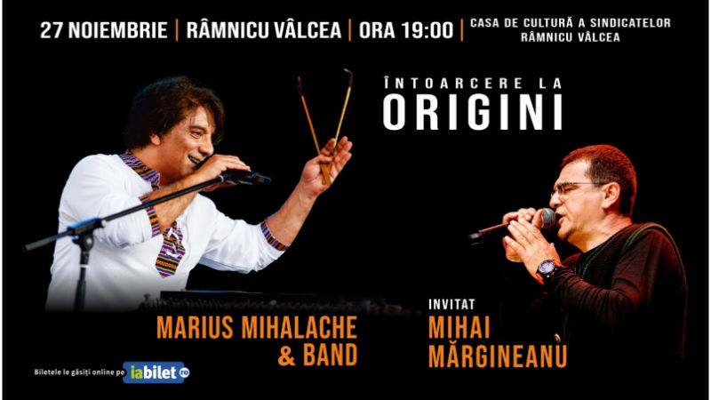 Marius Mihalache & Band – Invitat Mihai Mărgineanu