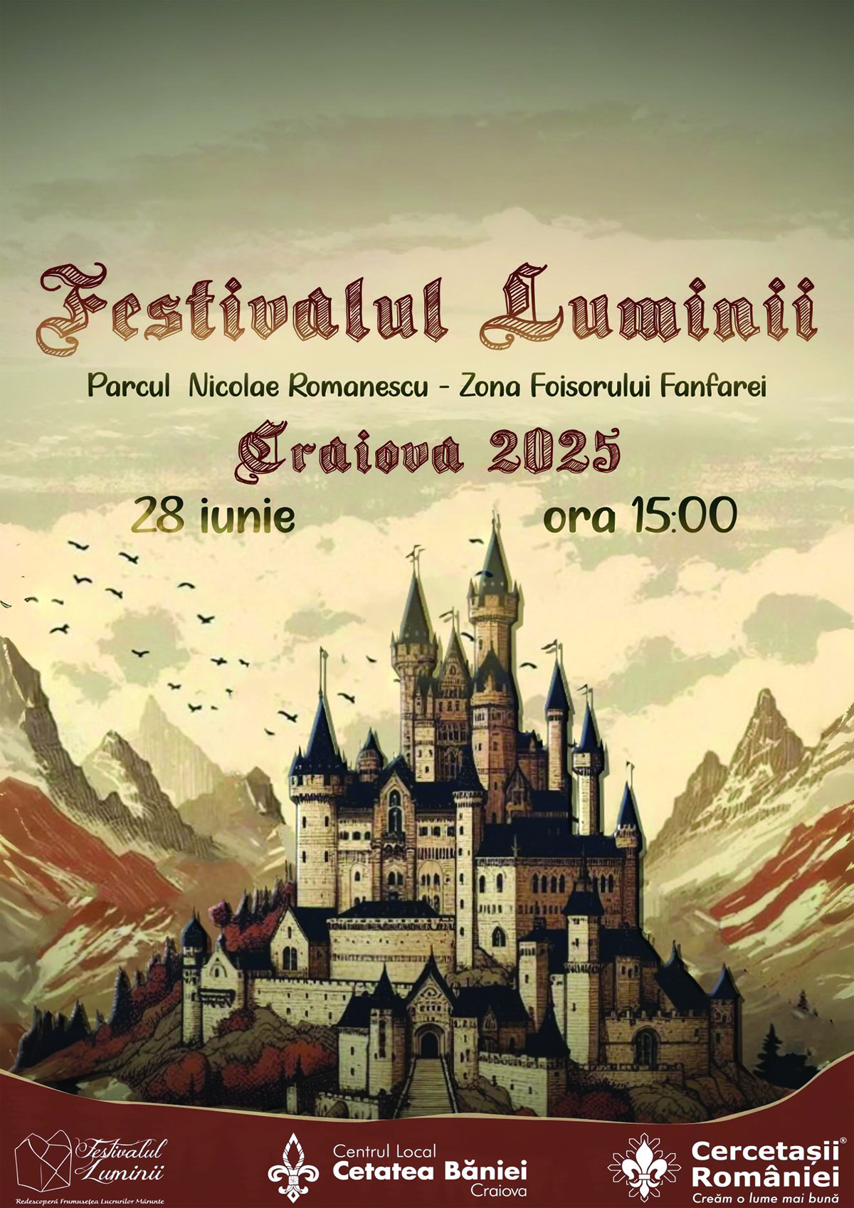 Festivalul Luminii 2025 la Craiova. O celebrare a lucrurilor mărunte, sub lumina gulguțelor