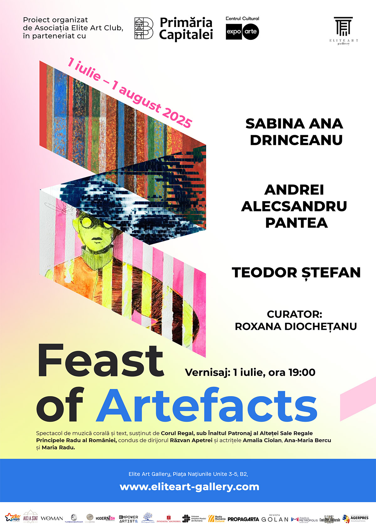 Feast of Artefacts, suprasaturarea epocii digitale, la Elite Art Gallery