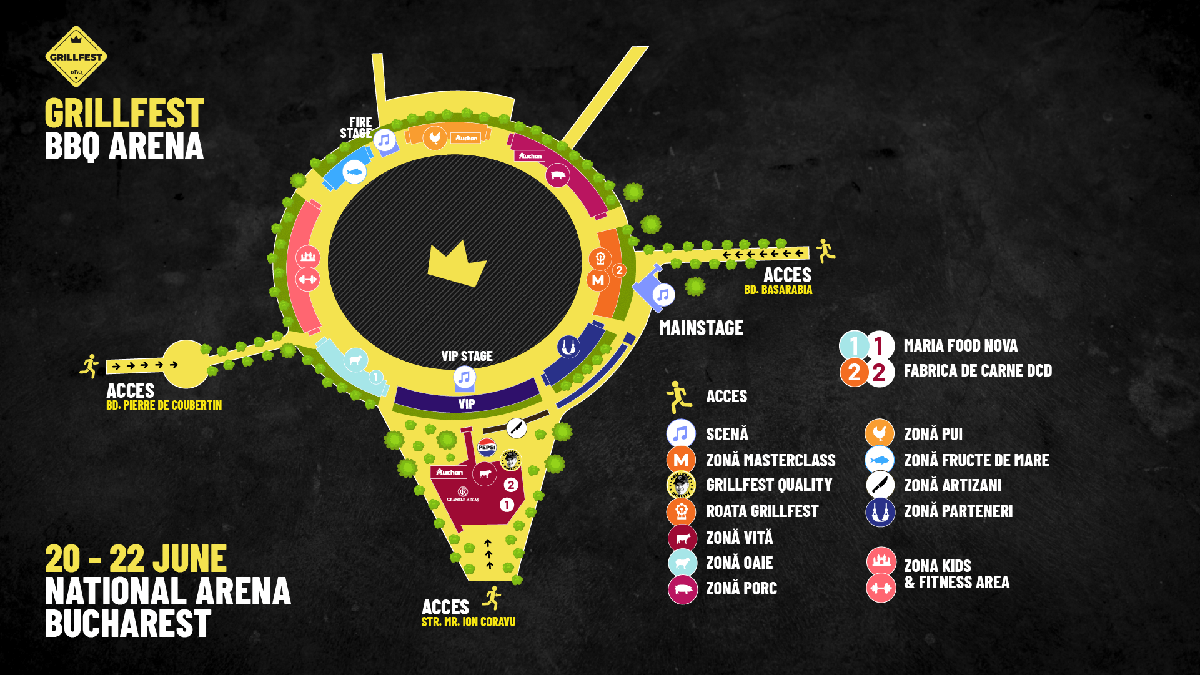 GRILLFEST BBQ Arena 2025 &ndash; Informații utile despre program, acces și transport