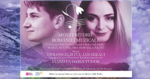 “Moștenitorii României muzicale”: recital-eveniment susținut de violoncelistul Jan Sekaci și pianista Daria Tudor