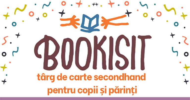 BOOKISIT #24: Târg de carte secondhand pentru copii și părinți