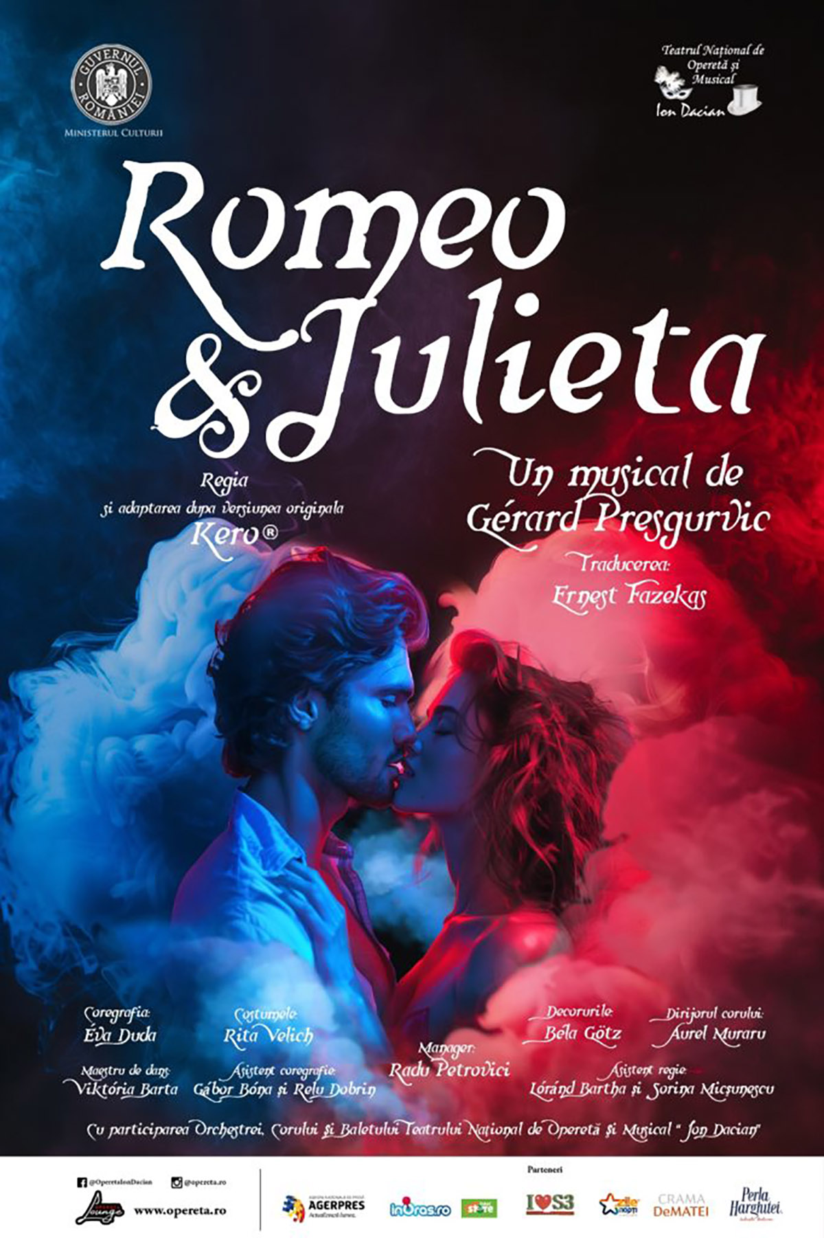 Stagiunea 2024/25 a Operetei București se &icirc;ncheie cu musicalul fenomen &bdquo;Romeo și Julieta&rdquo;.