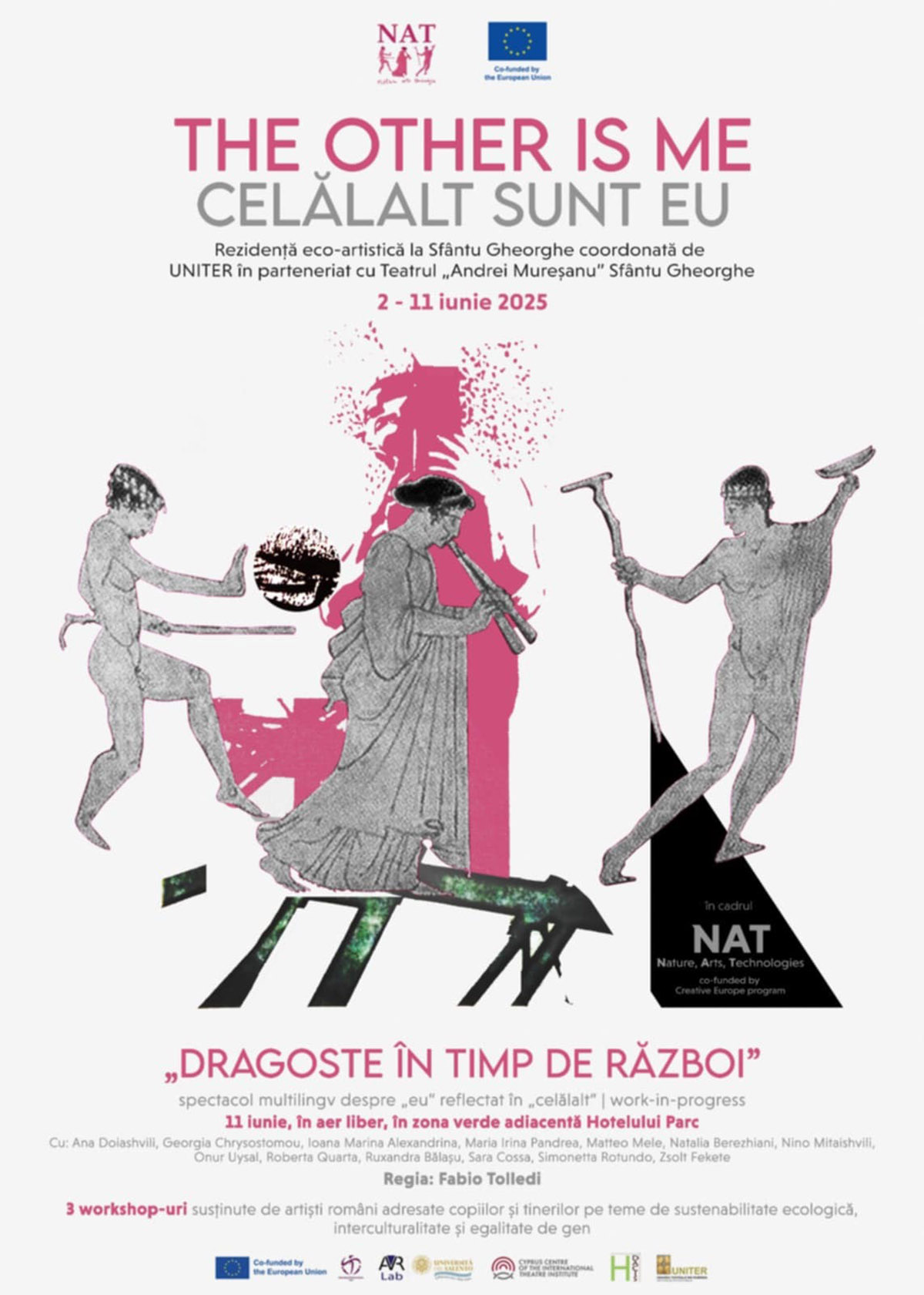 UNITER prezintă Nature, Arts,Technologies: Rezidența internațională The Other is Me/ Celălalt sunt eu în România