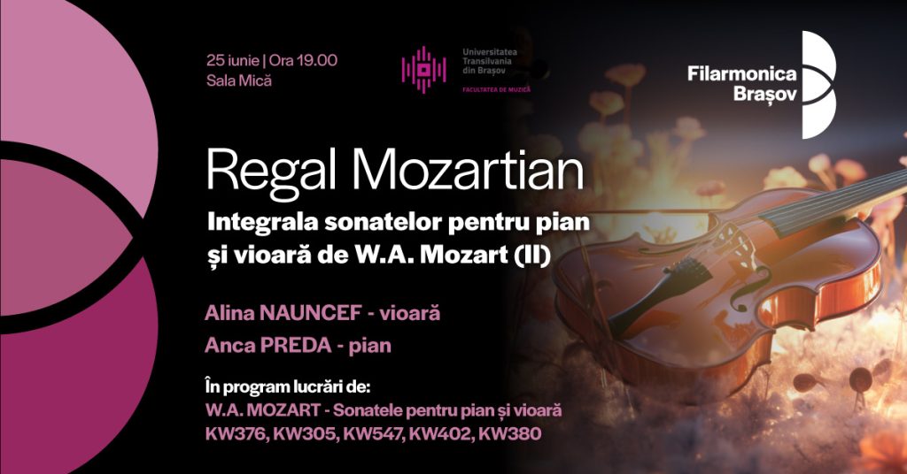 Regal mozartian: Recital al Facultății de muzică