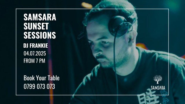 Samsara Sunset Sessions – DJ Frankie