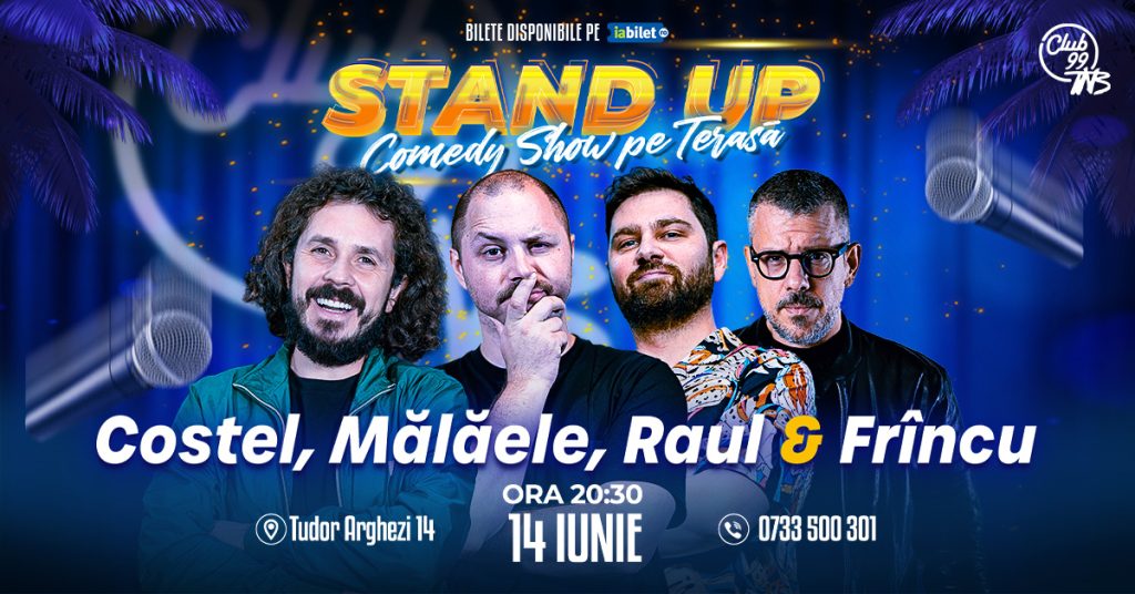 Costel, Mălăele, Raul Gheba & Frîncu | Stand Up Comedy
