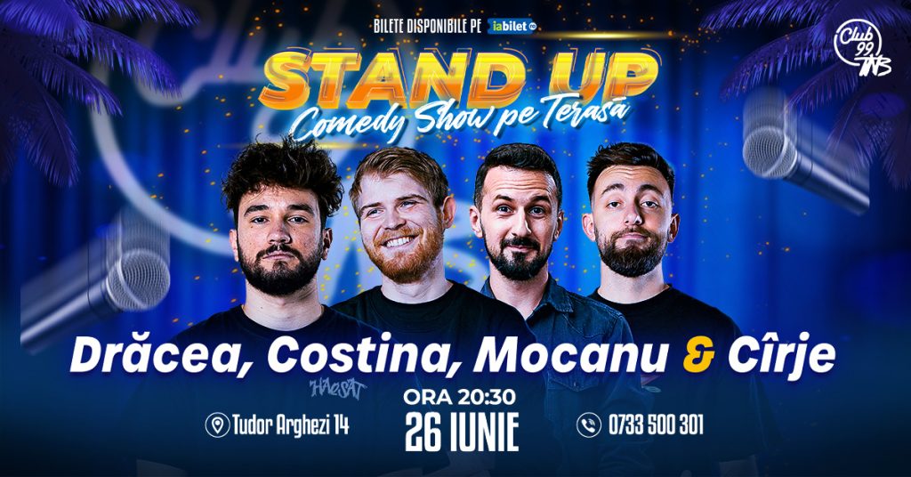 Drăcea, Tudor Costina, Mocanu & Cîrje | Stand Up Comedy