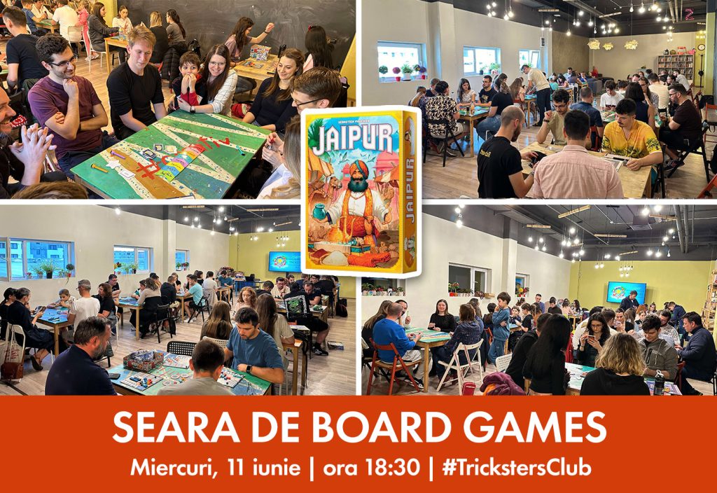 Seara de board games - Jaipur - ediție nouă