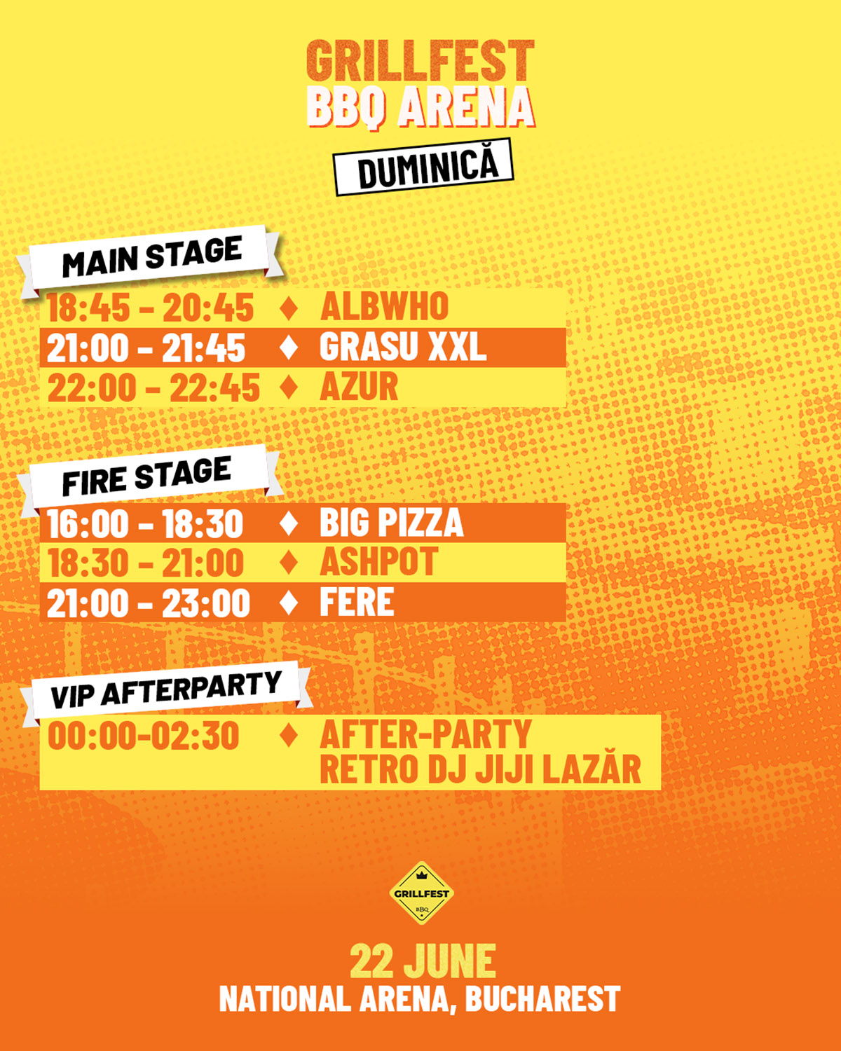 GRILLFEST BBQ Arena 2025 &ndash; Informații utile despre program, acces și transport