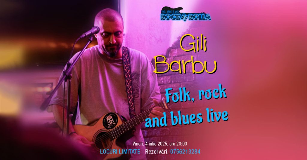 Gili Barbu • Folk, rock and blues live