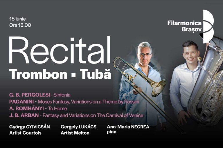 Recital de trombon și tubă cu György Gyivicsán și Gergely Lukács