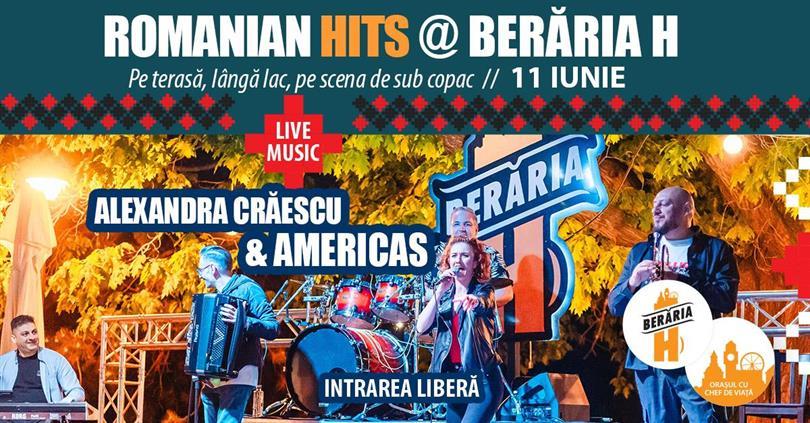 Romanian Hits #live cu Alexandra Crăescu & Americas Band | #ByTheLake