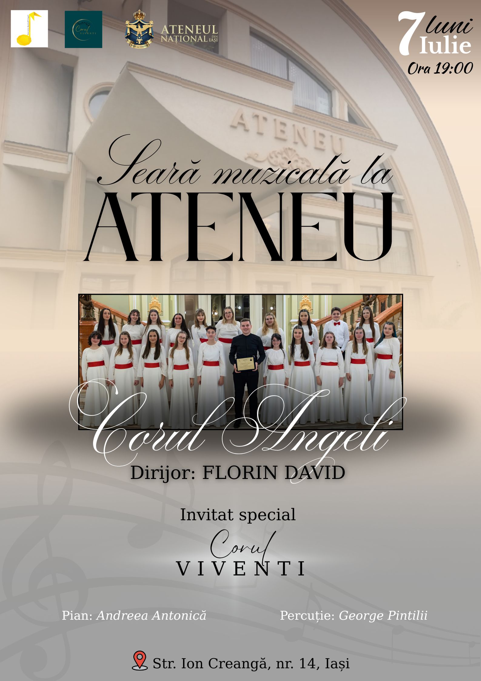 Seară muzicală la Ateneu | Corul Angeli