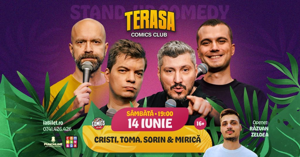 Stand-up Comedy cu Cristi, Toma, Sorin și Mirică