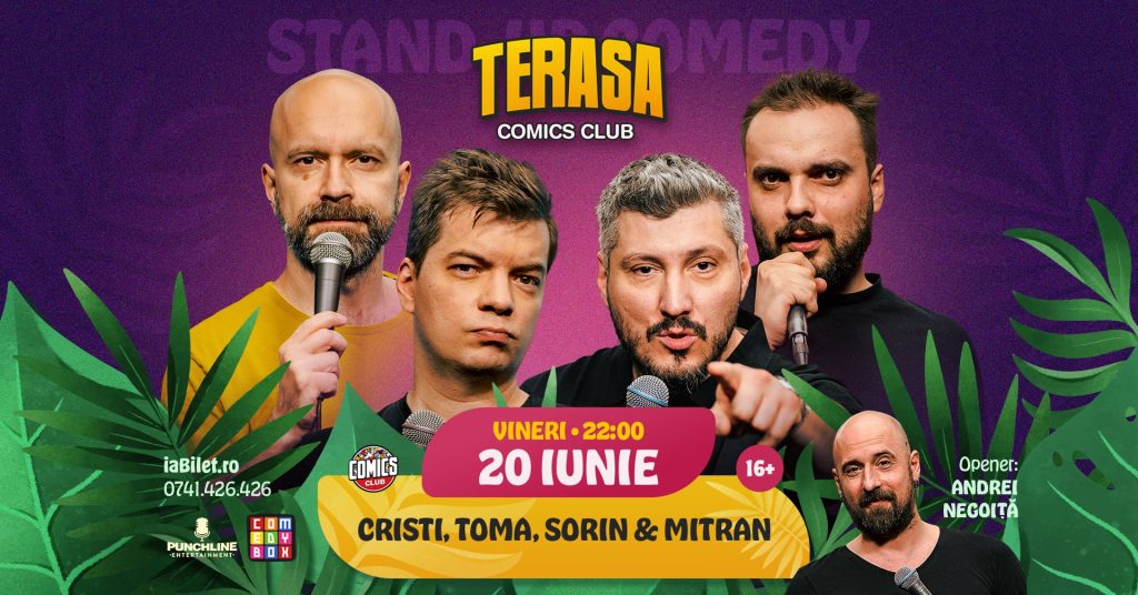 Stand-up Comedy cu Cristi, Toma, Sorin și Mitran