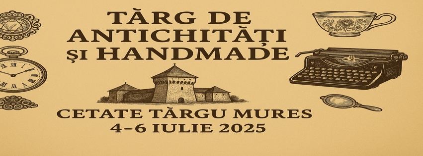 Târg de antichități și handmade