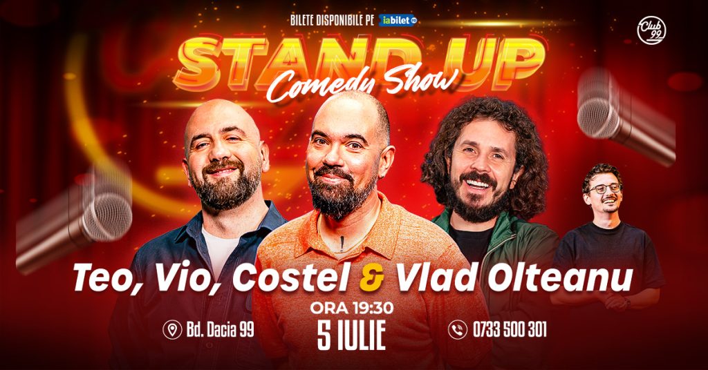 Teo, Vio, Costel - Vlad Olteanu | Stand Up Comedy