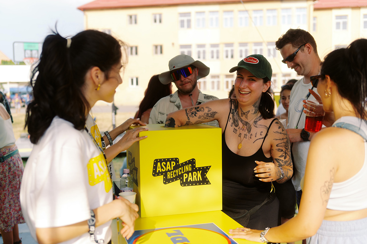 ASAP Recycling Park revine la Electric Castle, alături de Lidl România, cu jocuri noi și energie sustenabilă