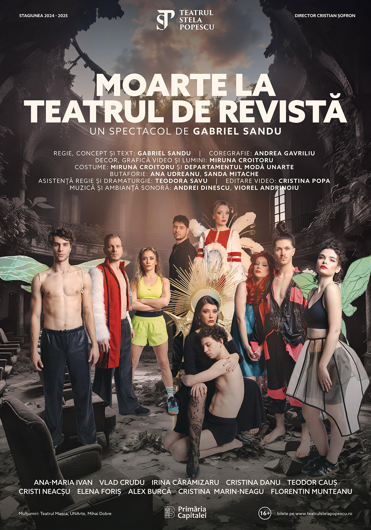 Diversitatea - reper al stagiunii 2024 - 2025 a Teatrului Stela Popescu, cu trei premiere de impact