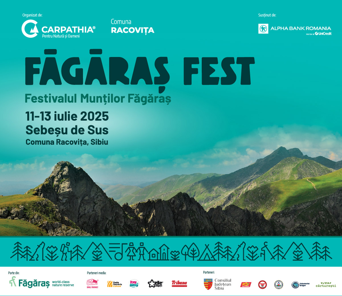 Instalația „Susur” transformă râul Moașa într-un loc magic la Făgăraș Fest 2025