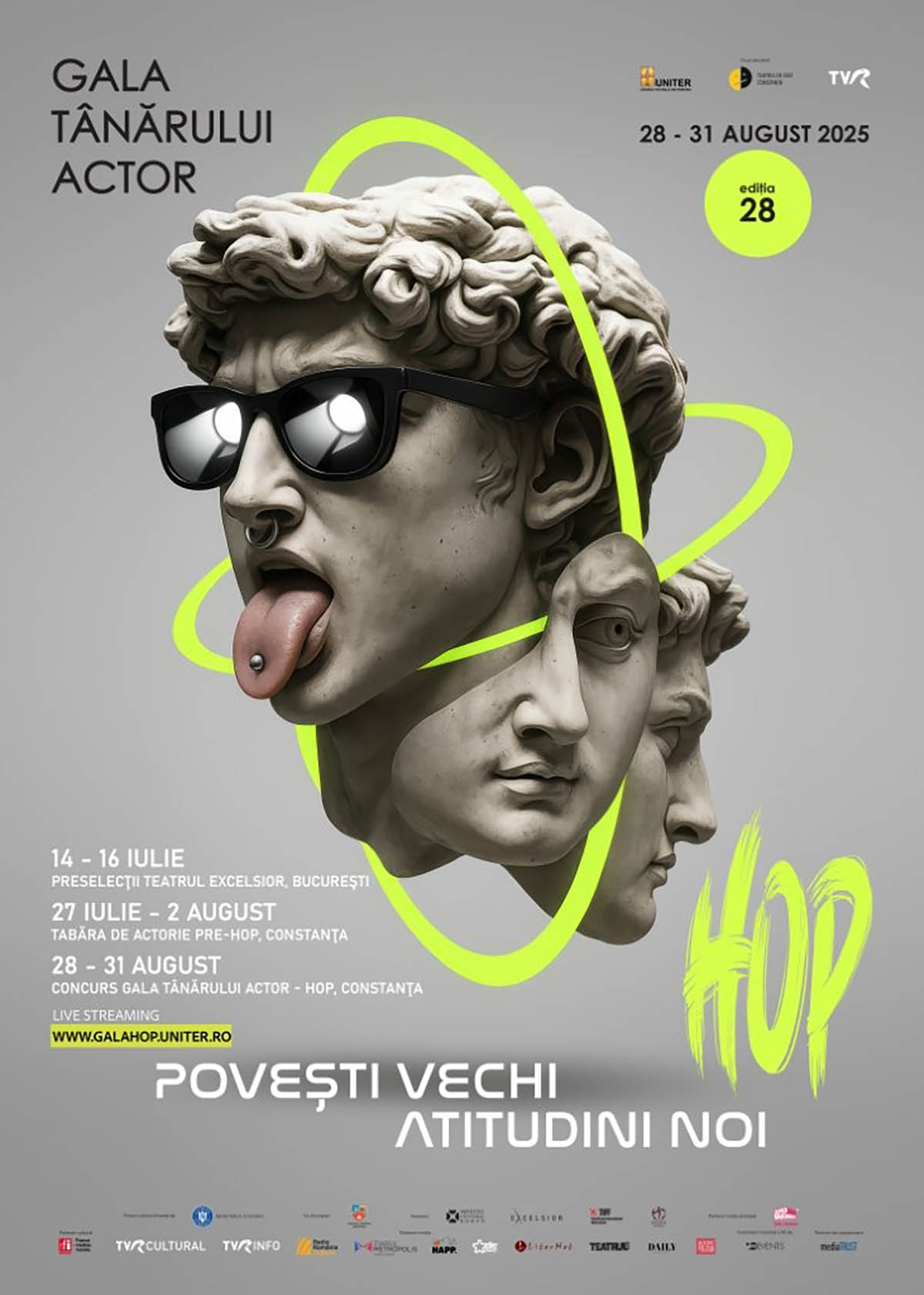 Tabăra Pre-HOP, laborator de creație pentru tinerii actori