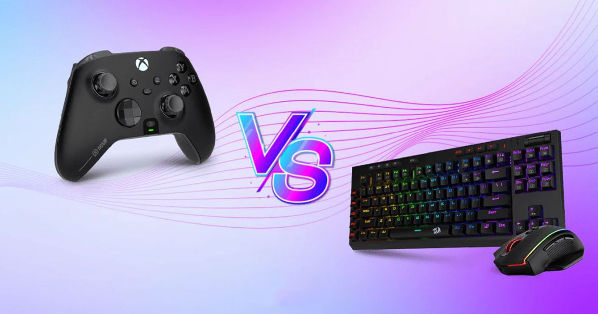 Mouse & Keyboard Vs. Controller &icirc;n gaming-ul pe PC