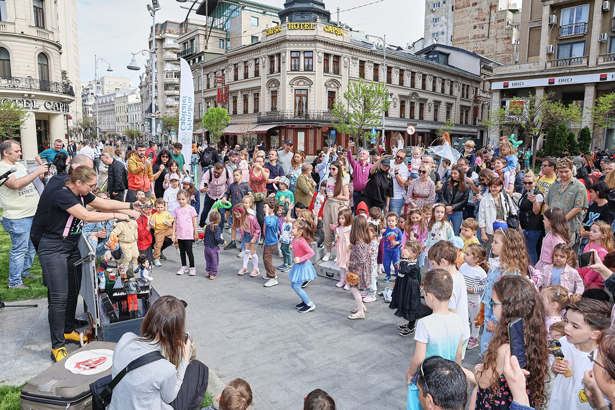 Un nou weekend &bdquo;Străzi Deschise &ndash; București, Promenadă urbană&rdquo; aduce arta și distracția pe Calea Victoriei