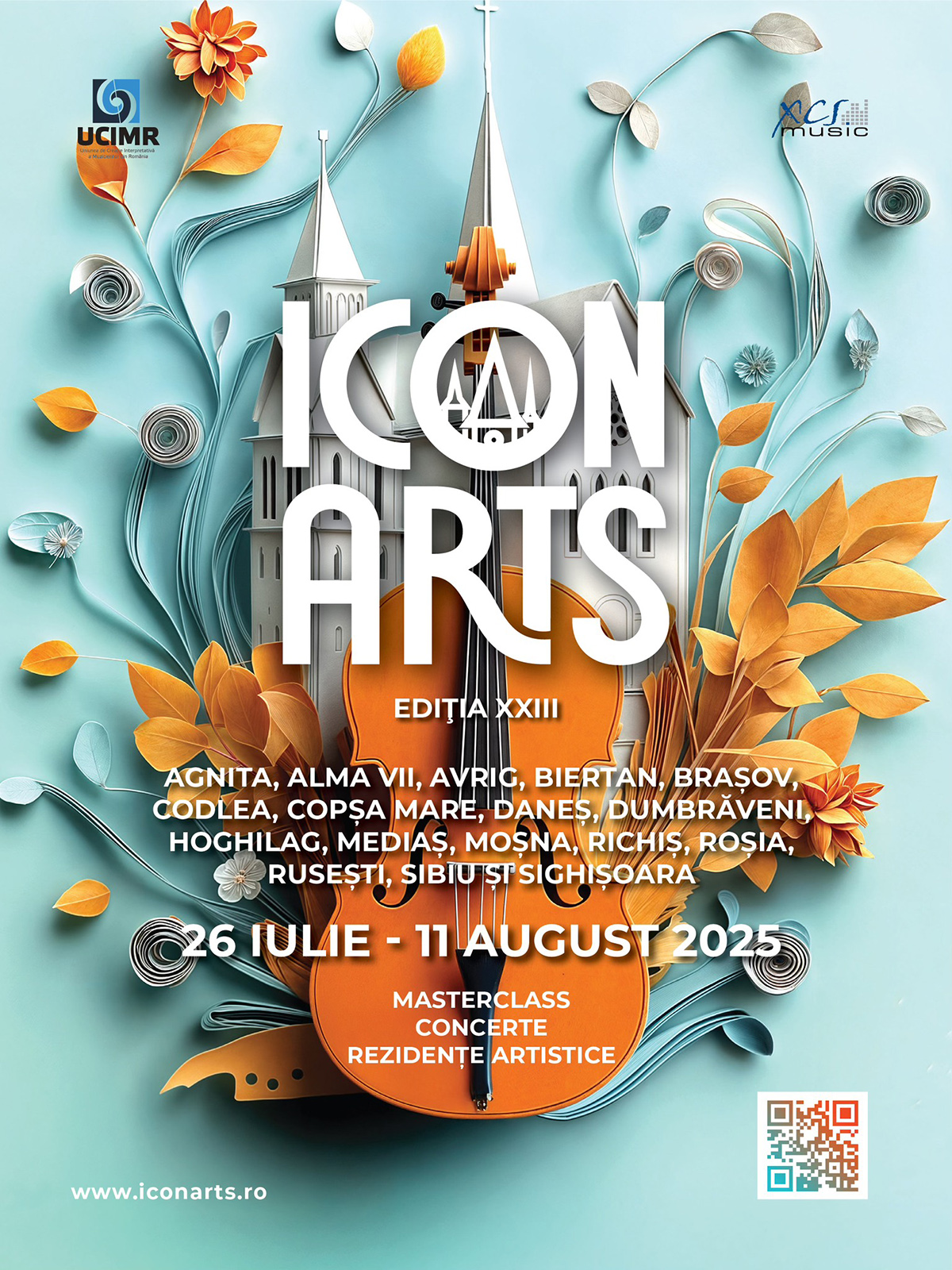 UCIMR anunță deschiderea celei de-a XXIII-a ediții a Festivalului ICon Arts Transilvania