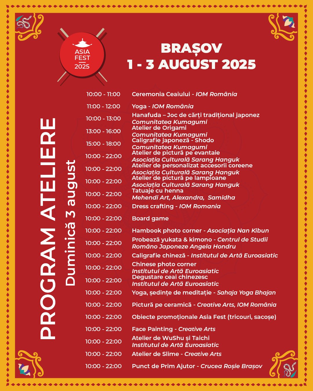 Asia Fest Brașov 2025