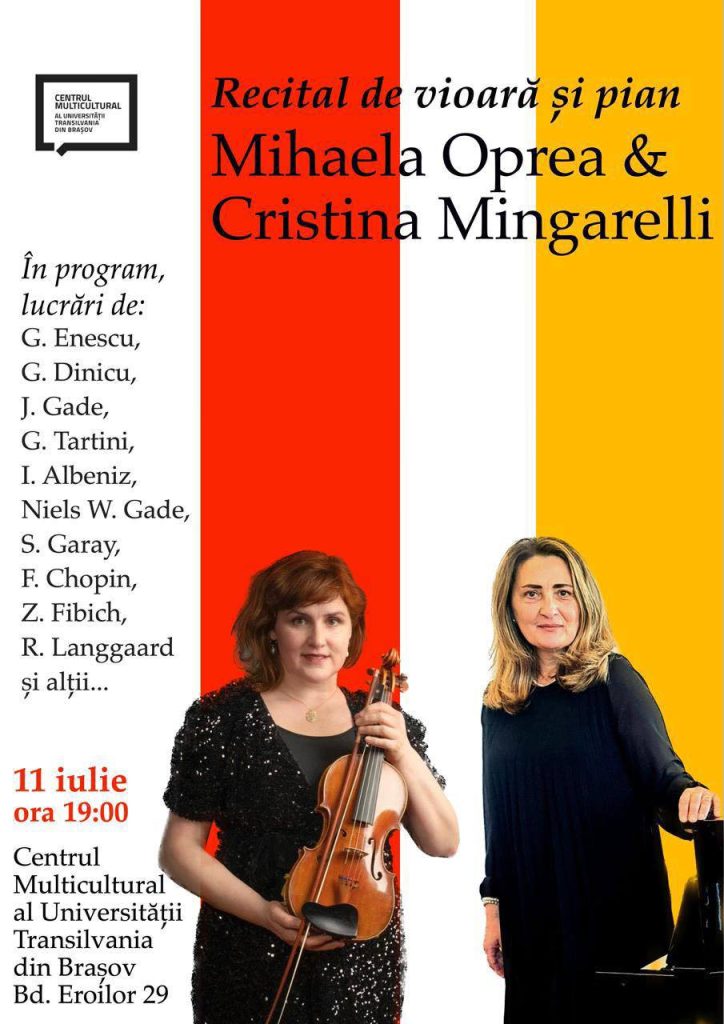 Mihaela Oprea și Cristina Mingarelli 