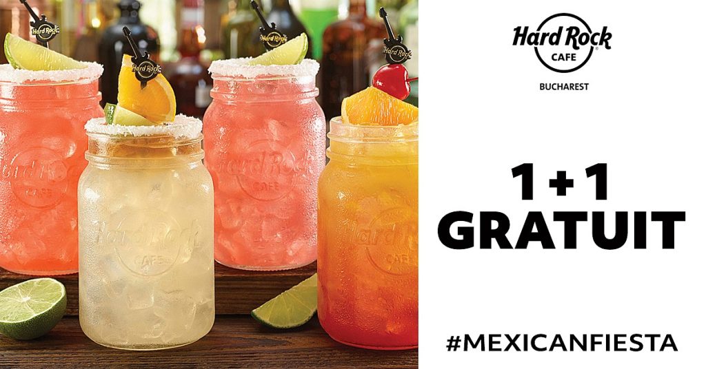 Mexican Weekend | Margaritas și tequila 1+1 gratuit | Concert Los Platanos