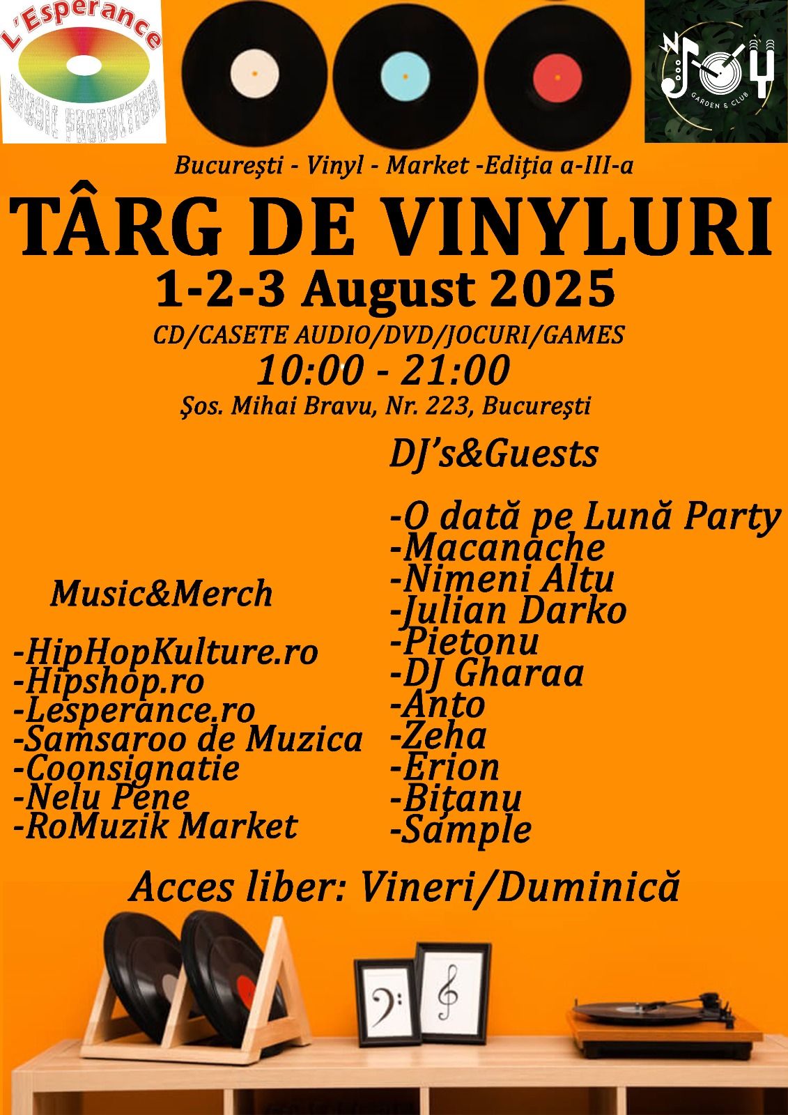 Târg de vinyluri @ nJoy