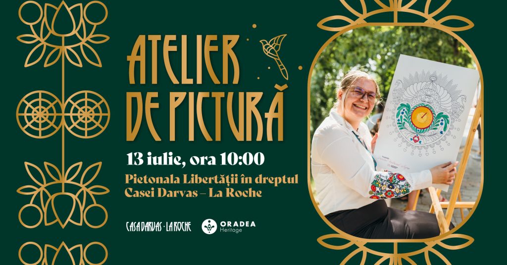 Atelier de pictură în aer liber – Art Nouveau pe malul Crișului