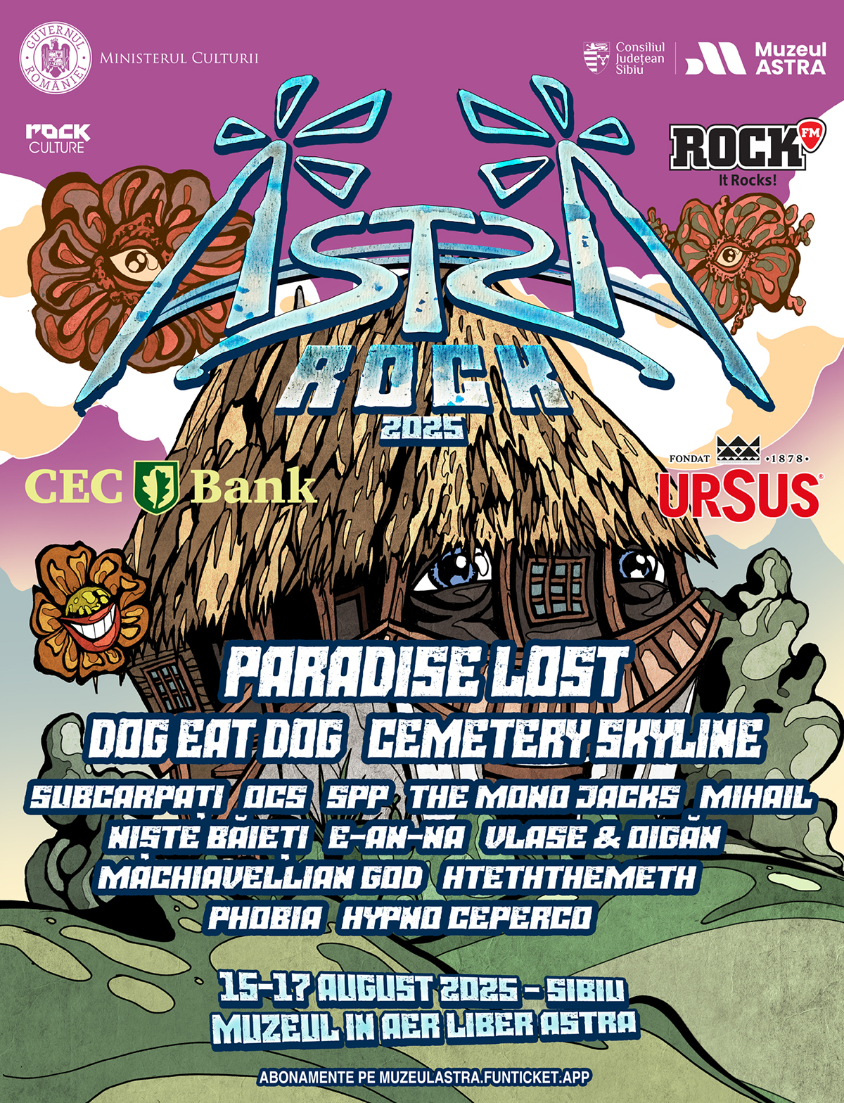 ASTRA Rock Festival 2025 &ndash; Tot ce trebuie să știi: lineup complet și program pe zile