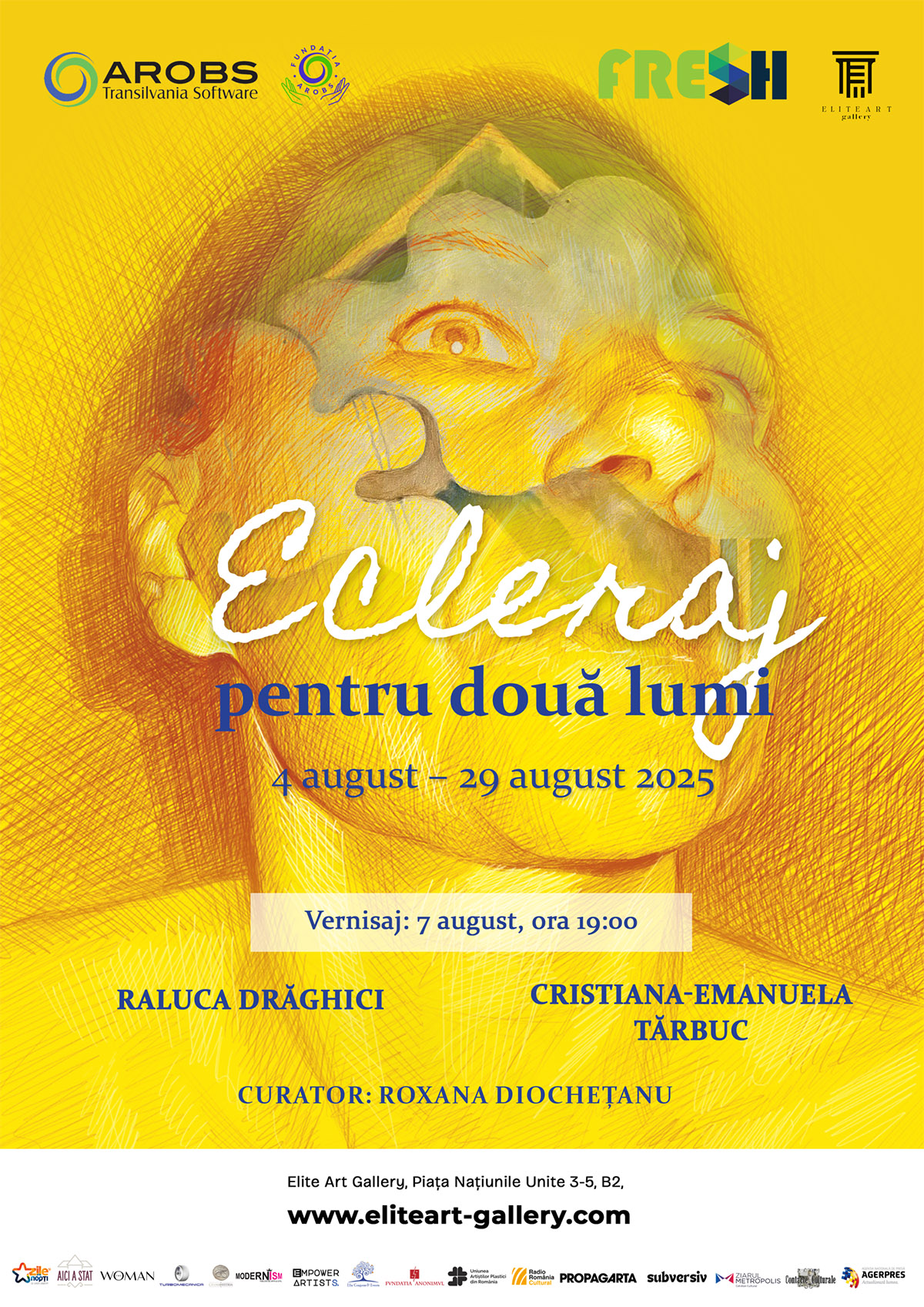Ecleraj pentru două lumi, lumina care (ne) alege la Elite Art Gallery